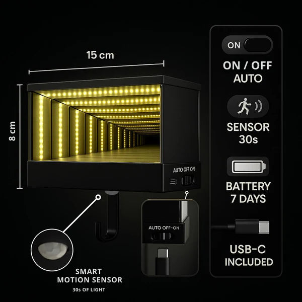 Infinity Light Hook Decor Home